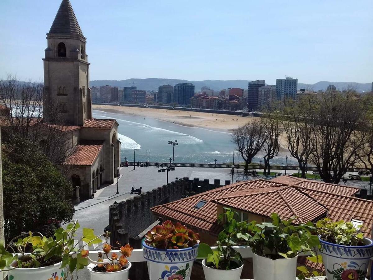 Apartamentos Bahia San Lorenzo Gijón Exteriér fotografie